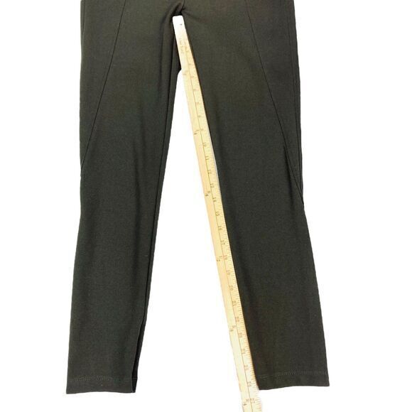Vince Pants Women Size 6 Black Skinny Ankle Zip Stretchy Business Casual Comfort - Picture 12 of 15